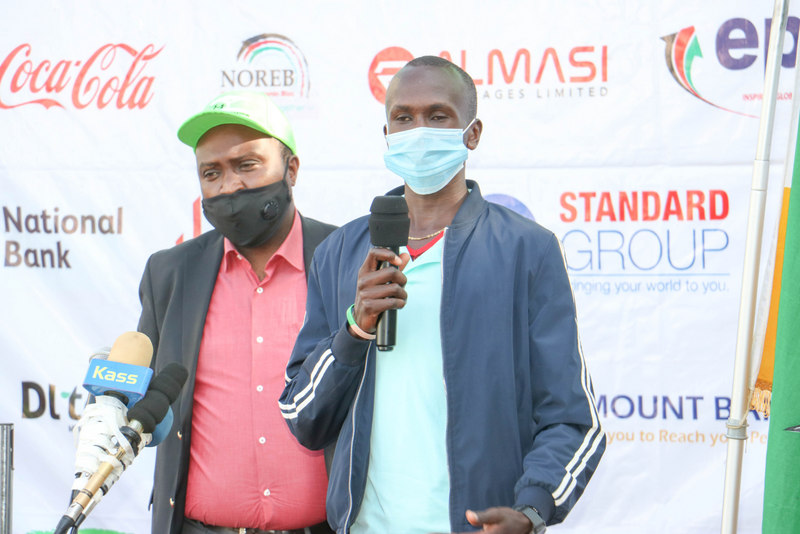 Kenneth Kemboi Urges Fellow Athletes to Seize their Opportunity